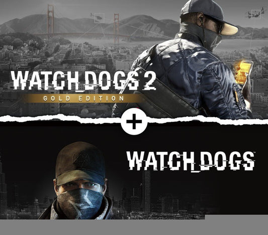 Watch Dogs 1 + Watch Dogs 2 Gold Editions Bundle US XBOX One CD Key