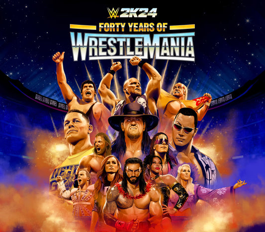 WWE 2K24 Forty Years of WrestleMania Edition EU XBOX One / Xbox Series X|S CD Key