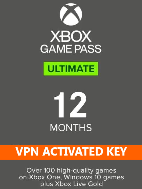 Xbox Game Pass Ultimate 12 + 1 Months VPN Activated Key