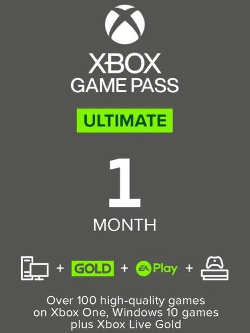 Buy Xbox Game Pass Ultimate 1 Month GLOBAL